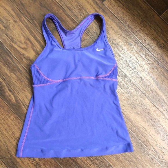 Nike XS Purple Tank Top - Picture 1 of 2